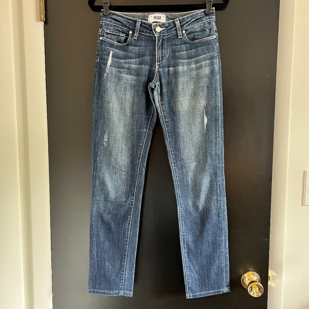 Paige Jimmy Jimmy Skinny Boyfriend Jean (size 24)